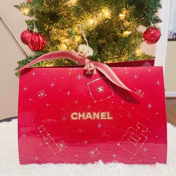 CHANEL, Accessories, Chanel222 Holiday Gift Packaging Shopping Bag